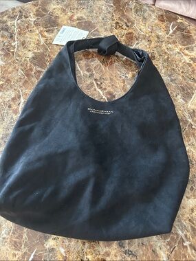 Donna Karan Black Shoulder Hobo Bag